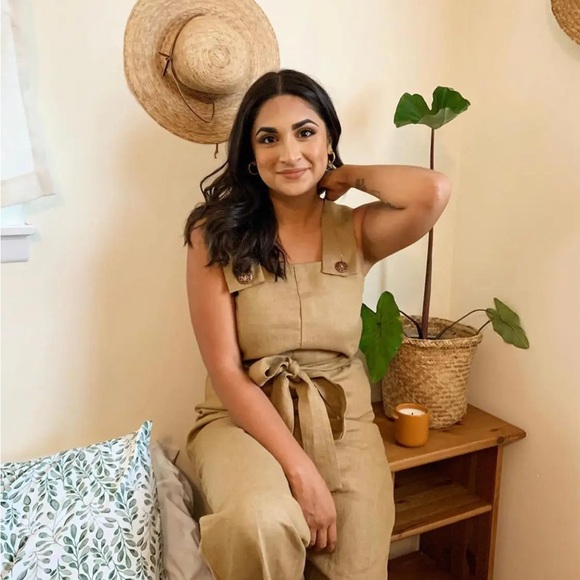 Emme Mama Beatrice Button Jumpsuit - Picture 2 of 8